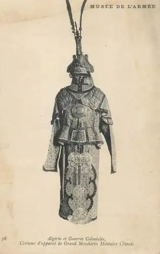 France Paris Algerie et guerres coloniales Grand Mandarin outfit