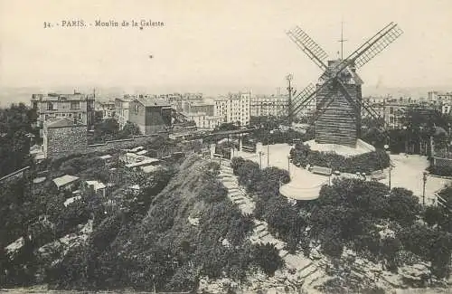 France Paris Moulin de la Galette