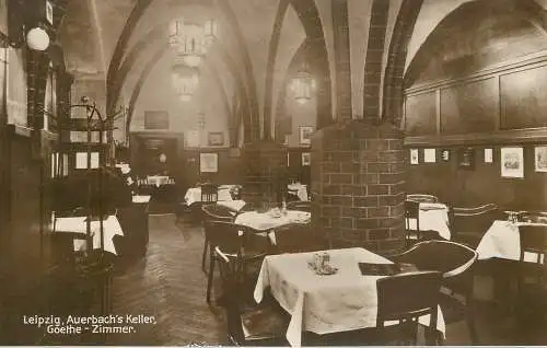 Germany Leipzig Goethe cafe