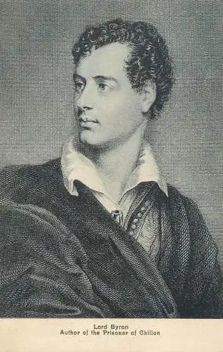 Famous person Lord Byron portrait