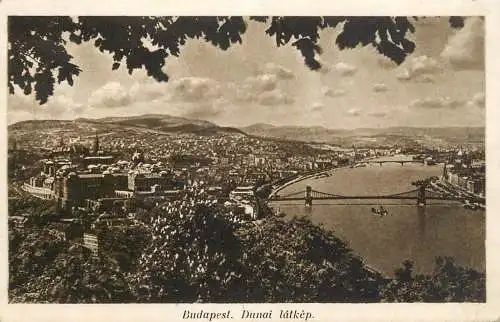 Hungary Budapest Dunai latkep