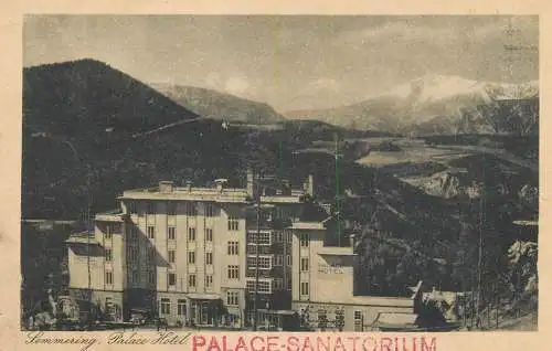 Austria Semmering Palace Hotel