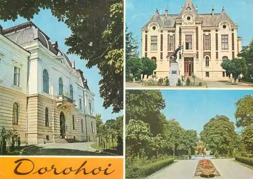 Romania Dorohoi palatul culturii