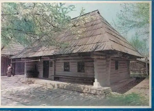 Romania Straja Suceava casa tipica