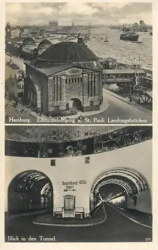 Germany Hamburg Elbtunnel