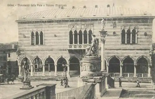 Italy Udine monument