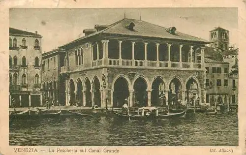 Italy Venice Canal Grande gondola
