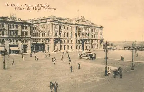 Italy Trieste piazza dell Unita
