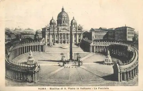 Italy Rome basilica San Pietro