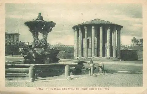 Italy Rome Plazza Bocca della Verita