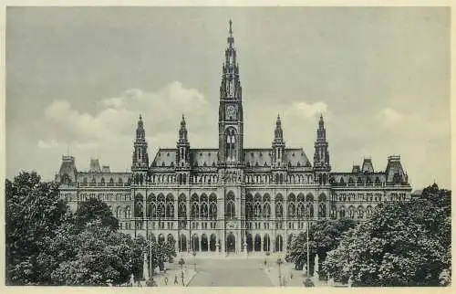 Austria Vienna rathaus