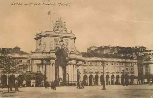 Portugal Lisboa Praca do Commercio