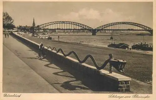 Germany Dusseldorf pier bridge