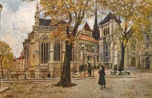 Switzerland Genève cathedrale St. Pierre