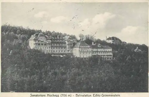 Austria Sanatorium Hochegg bahnstation