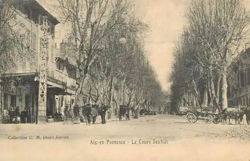 France Aix-en-Provence Le Cours Sextius
