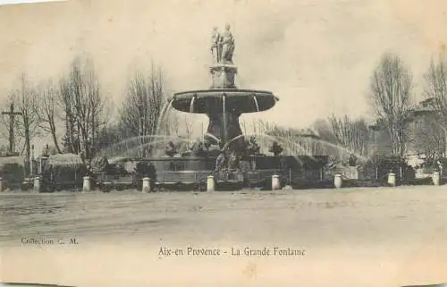 France Aix-en-Provence La Grande Fontaine