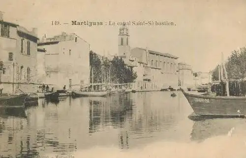 France Martigues Le Canal Saint Sebastien