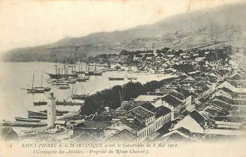 France Saint Pierre de la Martinique avant la Catastrophe du 8 Mai 1902