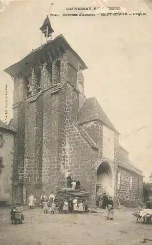 France L'Auvergne pittoresque Environs d'Aurillac (Cantal) Saint Cernin Eglise