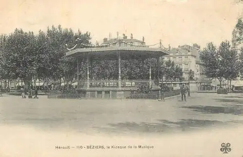 France Beziers (Herault) Kiosque de la Musique