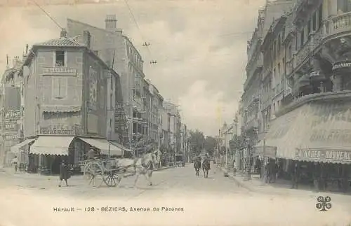 France Beziers (Herault) Avenue de Pezenas