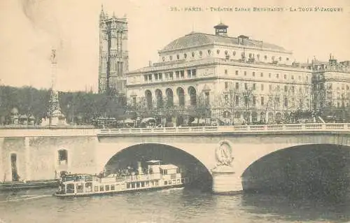 France Paris theatre Sarah Bernhardt