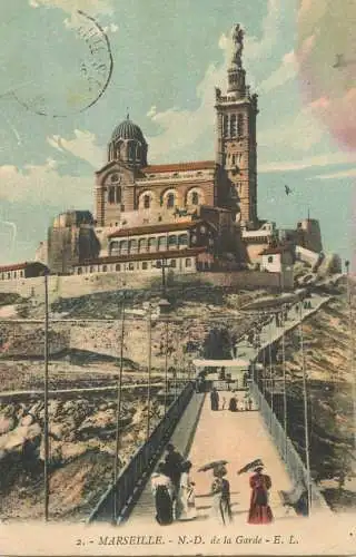 France Marseilles Notre Dame de la Garde
