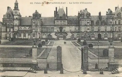 France palais de Fontainebleau