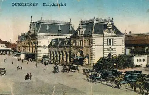 Germany Dusseldorf train station