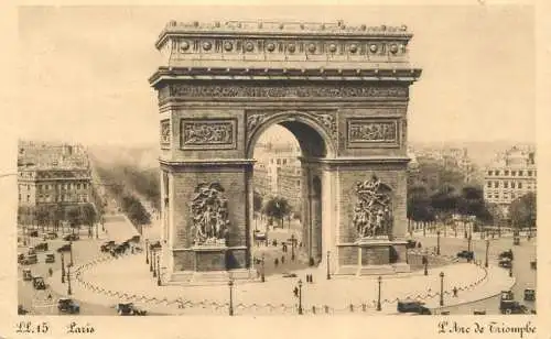France Paris Arc de Triomphe