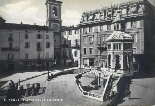 Italy Acqui piazza della Bollente