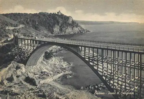 Italy Livorno ponte di Calignaja