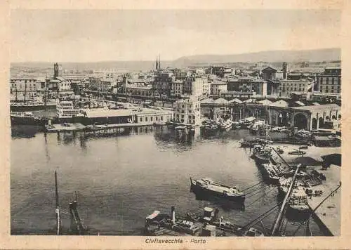 Italy Civitavecchio porto