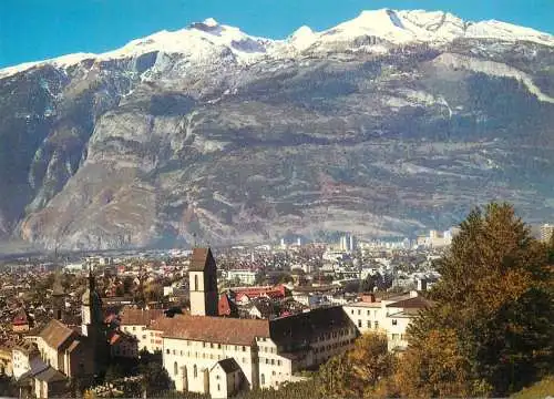 Switzerland Chur mit dem Calanda