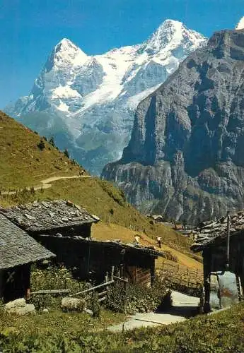 Switzerland bei Murren am Weg ins Blumental