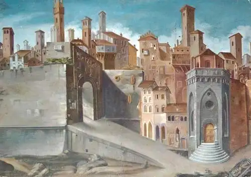 Italy Perugia la Porta Marzia