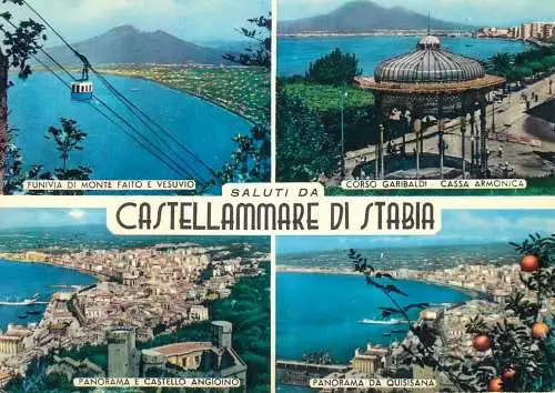 Italy Castellammare di Stabia telecabine