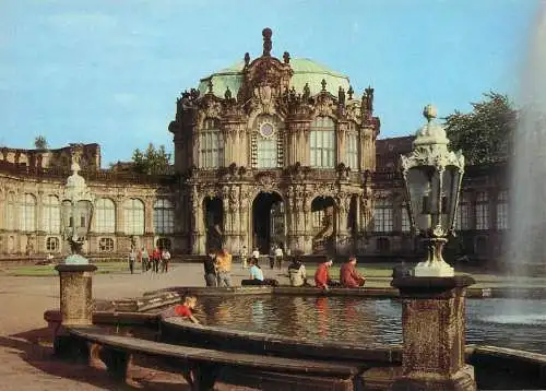 Germany Dresden Zwinger carillon pavilion