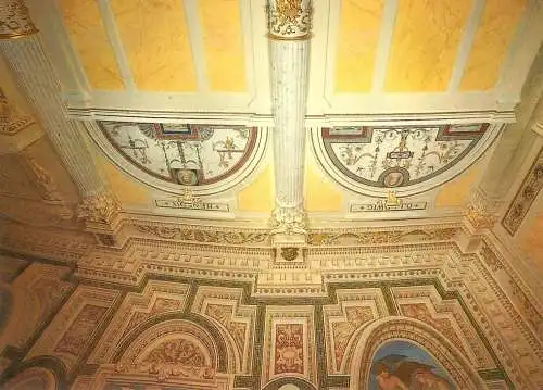 Germany Dresden Semperoper round foyer