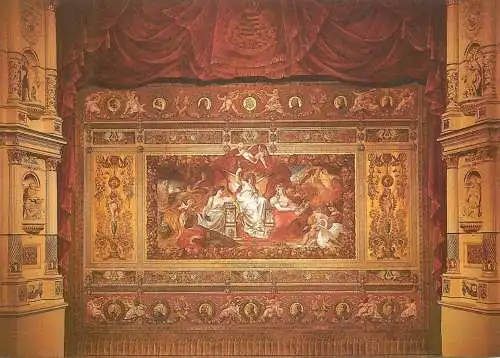 Germany Dresden Semperoper painting