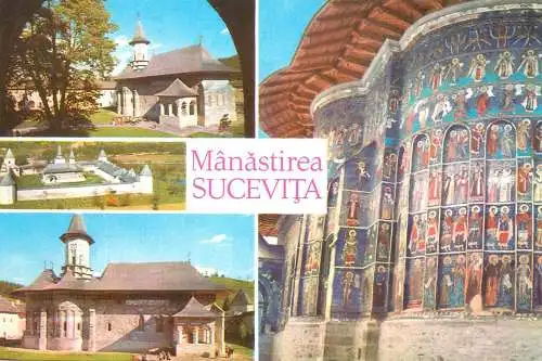 Romania manastirea Sucevita