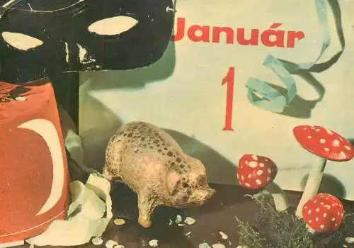 Hungary New years eve card