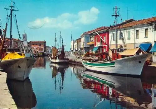 Italy Cesenatico Porto Canale