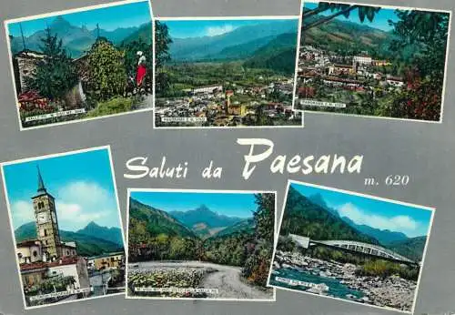 Italy Saluti da Paesana
