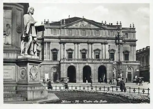 Italy Milano teatro alla Scala