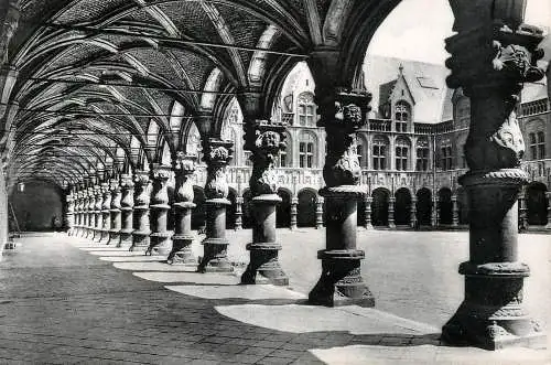 Belgium Liege palace first courtyard