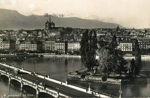 Switzerland Geneve vue de la ville
