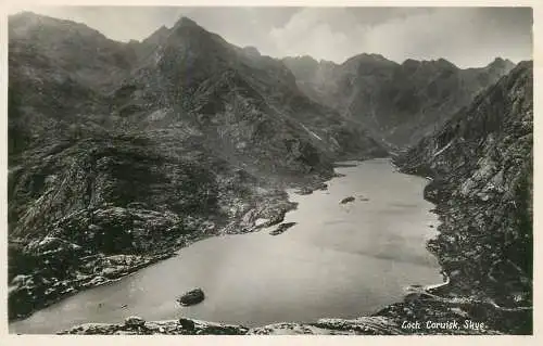 Scotland Skye Loch Coruisk picturesque natural landscape