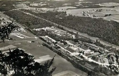 Germany Industriesiedlung bei Bad Reichenhall aerial view